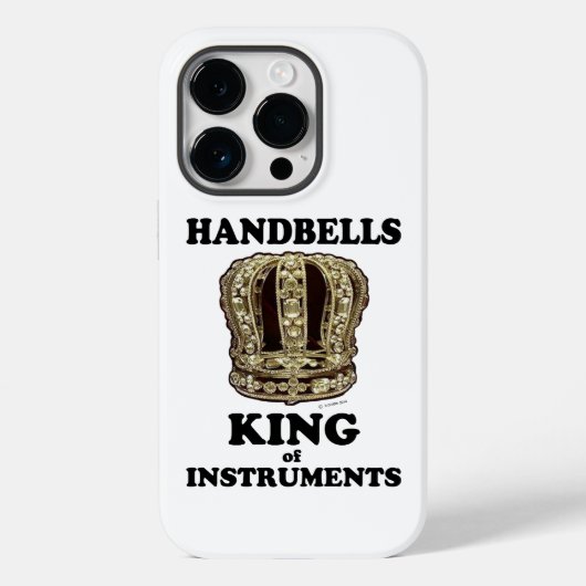 Handbell King of Instruments Case-Mate iPhone Case (Rückseite)