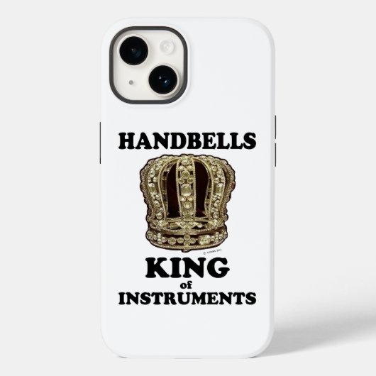 Handbell King of Instruments Case-Mate iPhone Case (Rückseite)