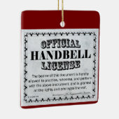 Handbell-Lizenz Keramikornament (Rechts)