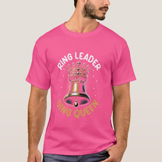 Handbell Player Choir Funny Handbell Musikinstrume T-Shirt (Vorderseite)