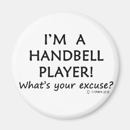 Handbell Player Entschuldigung Magnet
