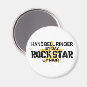 Handbell RInger Rock Star by Night Magnet (Vorderseite/Rückseite)