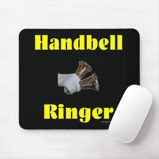 Handbell-Wecker Mousepad (Mit Mouse)