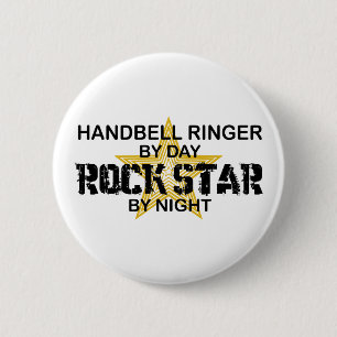Handbell-Wecker-Rockstar bis zum Nacht Button