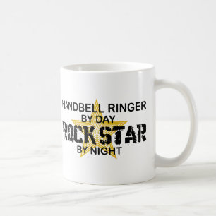 Handbell-Wecker-Rockstar bis zum Nacht Kaffeetasse