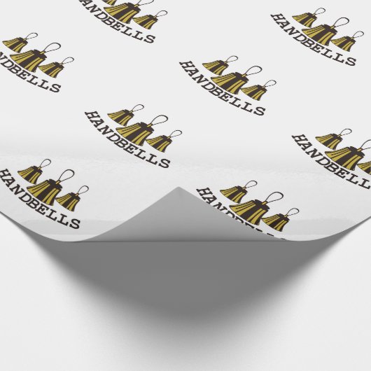 Handbells Geschenkpapier (Ecke)