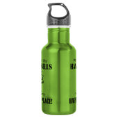 Handbells Happy Place Edelstahlflasche (Rückseite)