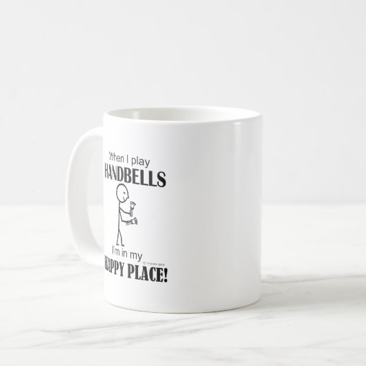 Handbells Happy Place Kaffeetasse (Vorderseite Links)