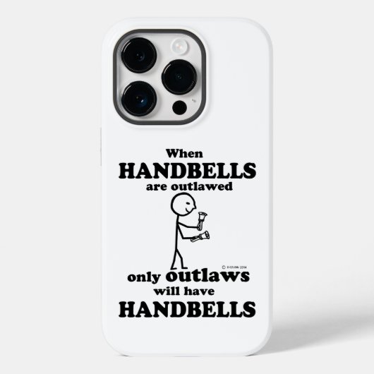 Handbells Im Fall von Case-Mate iPhone Hülle (Rückseite)