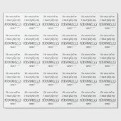 Handbells Stimmen sagen, müssen spielen Geschenkpapier (Flach)