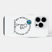 Handbells - World-Revolves um Case-Mate-iPhone iPhone Hülle (Rückseite (Horizontal))