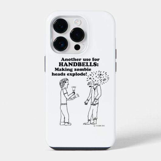 Handbells Zombie Explode Case-Mate iPhone Case Hülle (Rückseite)