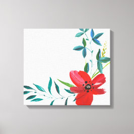 handbemalt | Zazzle_Growshop. Leinwanddruck