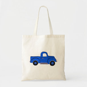 Handbemalte Blue Truck Design Mehrzweck-Tasche Tragetasche