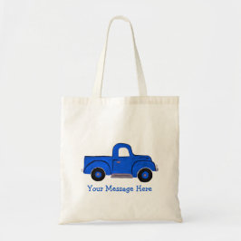 Handbemalte Blue Truck Design Mehrzweck-Tasche Tragetasche