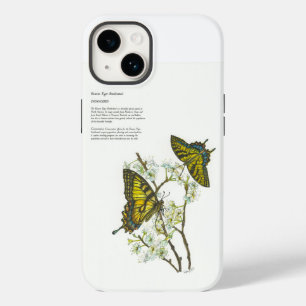 Handbemalter Handyhülle mit Schmetterling Case-Mate iPhone 14 Hülle