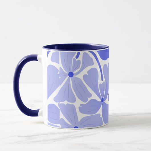 Handbemalter Tasse mit ästhetischem Design (Links)