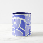 Handbemalter Tasse mit ästhetischem Design (Zentrum)