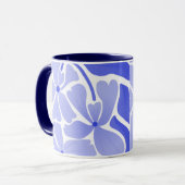 Handbemalter Tasse mit ästhetischem Design (Vorderseite Links)