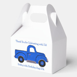 Handbemalter Vintager Lastwagen Geschenkschachtel