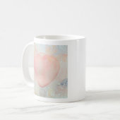 Handbemaltes Göttinnenherz Kaffeetasse (Vorderseite Links)