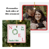 Handbemaltes Wasserfarbenferien FOTO 1. WEIHNACHTE Keramikornament