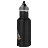 Handbetriebene Nähmaschine Edelstahlflasche (Rechts)