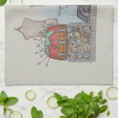 Handbetriebene Nähmaschine Küchentuch (Gefaltet)