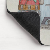 Handbetriebene Nähmaschine Mousepad (Ecke)