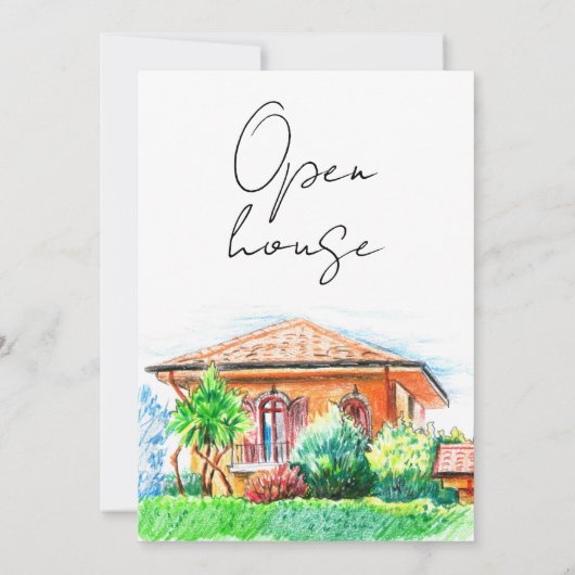 Handbrause mit zeichnend Kinderdusche Einladung (Rückseite)