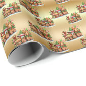 Handbrotpapier für den Reisegepäck Geschenkpapier (Rolleneckpunkt)