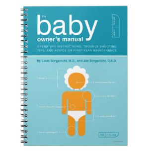 Handbuch des Babybesitzers Notizblock