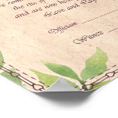 Handbuch für die Ausstellung von Zeugnissen - Grün Poster (Ecke)