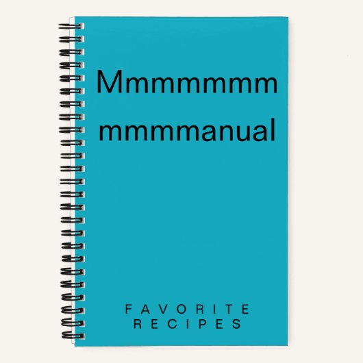 Handbuch Notizblock (Vorderseite)