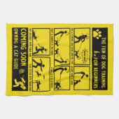 Handbuch zur Schulung von Funny Dog Geschirrtuch (Horizontal)