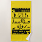 Handbuch zur Schulung von Funny Dog Strandtuch (Vorderseite)