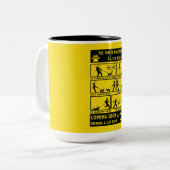 Handbuch zur Schulung von Funny Dog Zweifarbige Tasse (Vorderseite Links)