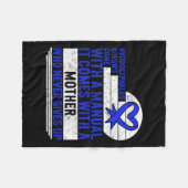 Handbuch zur Sensibilisierung für Neurochirurgie Fleecedecke (Vorderseite (Horizontal))