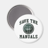 Handbücher gerettet magnet (Vorderseite/Rückseite)