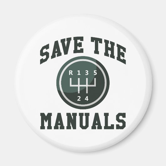 Handbücher gerettet magnet (Vorne)