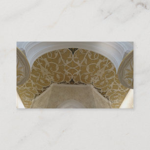 Handcafés Gold Motif Business Cards Visitenkarte