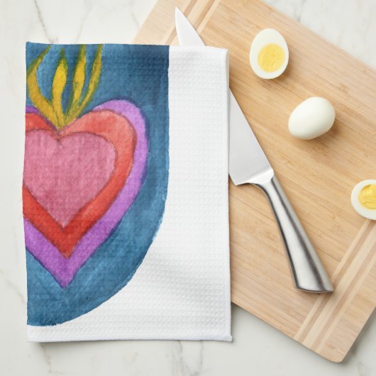 Händchen Handtuch aus Hamsa Palme (Viertel Falte)