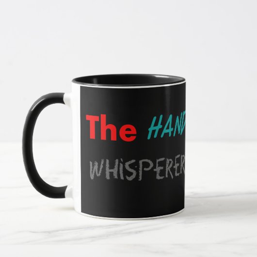 Handchirurg-Handwhisperer-Tassen Tasse (Links)