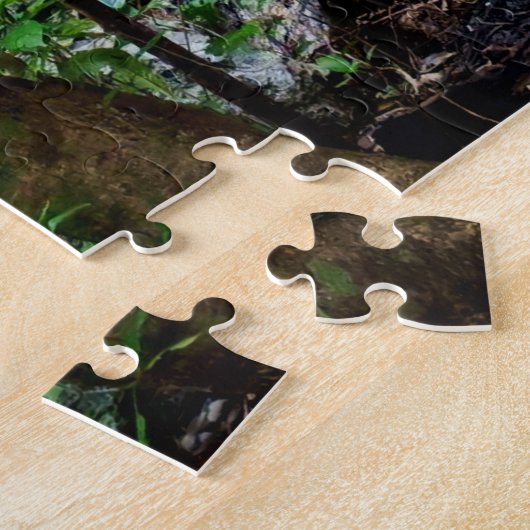 Handcrafted Jungle Walkway Puzzle (Seite)
