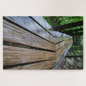 Handcrafted Jungle Walkway Puzzle (Horizontal)