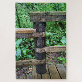 Handcrafted Jungle Walkway Puzzle