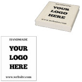 Handcrafted Shop Your Company Logo Rubber Stamp Gummistempel (Stempel)