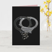 HANDCUFFS KINKY Ehefrau Ehemann LIEBE KARTEN (Gelbe Blume)