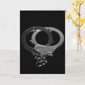 HANDCUFFS OBEY DADDY KINKY ROMANCE GREETING CARDS KARTE (Gelbe Blume)