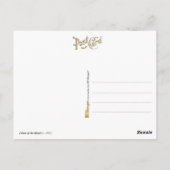 Handdiagramm Postkarte (Rückseite)